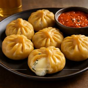 Cheese Burst Momos Veg