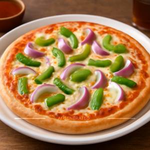 Onion Capsicum Pizza