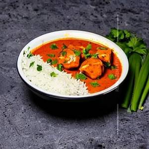Butter Chicken Rice Bowl
