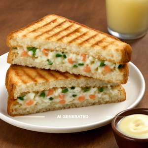 Mayonnaise Veg Sandwich