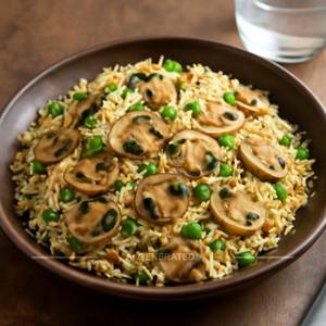 Mushroom Fried Rice