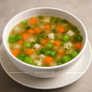 Veg clear soup