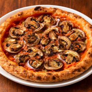 Jamaican Jerk Mushroom Pizza