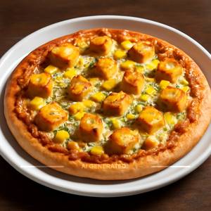 Paneer cheese corn pizza [8 inches]