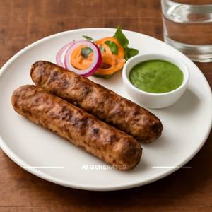 Chicken Seekh Kebab (Pack of 2) -                                   