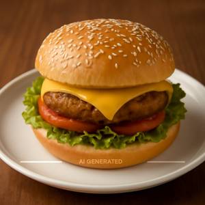 Veg Cheese Burger