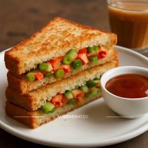 Mix veg sandwich
