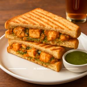 Paneer Tikka Sandwich