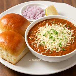 Cheese Pav Bhaji
