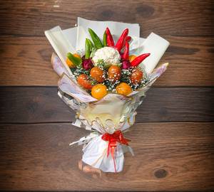 Red rose bunch
