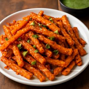 Tandoori fries