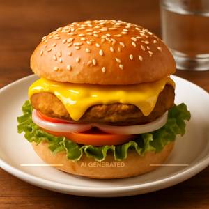 Veg  Cheese Burger