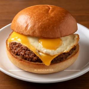 Egg Cheese Burger