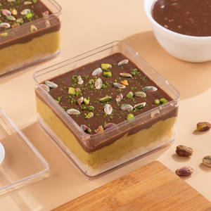Pistachio Kunafa Fudge - Viral Cake (250G)
