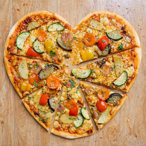 Heart Shaped Pizza Bbq Pizza