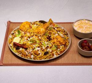 Hyderabadi Chicken Dum Biryani