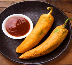Green Chilli Bajji 3pcs