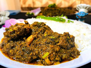 Gongura Chicken Roast