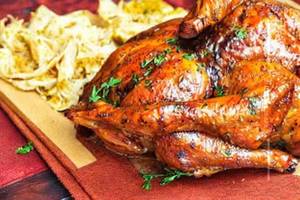 Papery Roasted Chicken