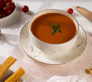 Roasted Tomato And Basil Soup
