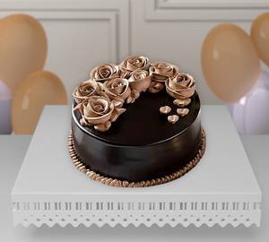 Chocolate Flower Cake