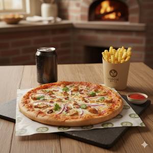 Small Chicken Pizza Combo