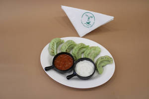 Corn Cheese Momos (5 Pcs)