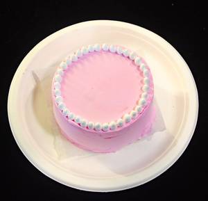 Strawberry Cream Bento Cake