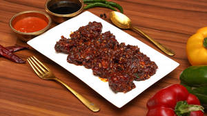 Fish Manchurian Dry