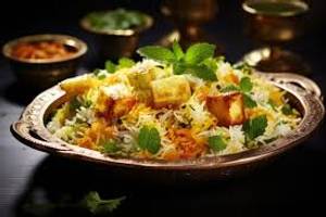 Lazeez Dum Paneer Biryani