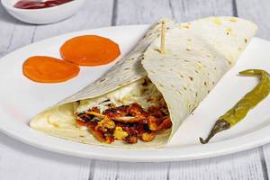 Special Chicken Shawarma In Rumali Roti