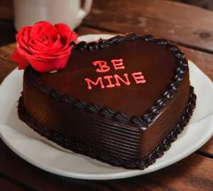 Heart Shape Chocolate Cake