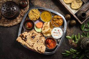 North Indian Roti Meal