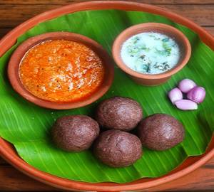 Ragi mudhe sambar