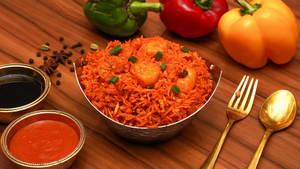 Prawns Schezwan Fried Rice