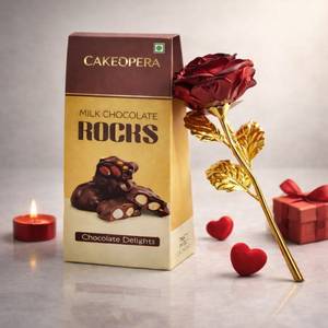 Almond Rocks & Metal Rose Combo