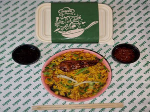 Veg Singapore Fried Rice