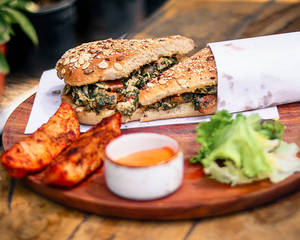 Pesto Perch Chicken Stack