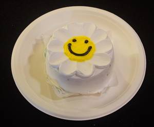 Vanilla Caramel Bento Cake