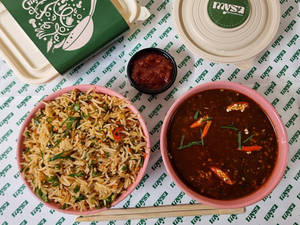Veg Triple Fried Rice