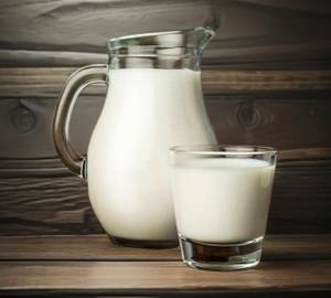 Milk with sugar