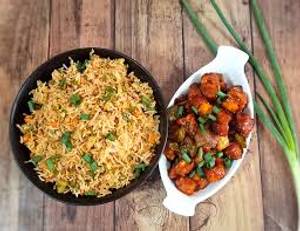 Fried Rice,paneer Chili1 {250 M.l.} Cold Drink