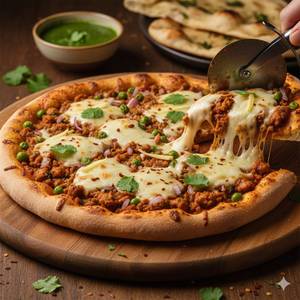 Chicken Kheema Pizza