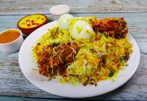 Chicken Egg Biryani(1Egg)