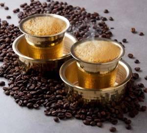 Tea coffe milk