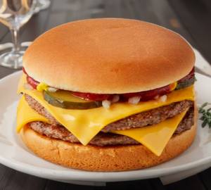 Cheese paneer burger