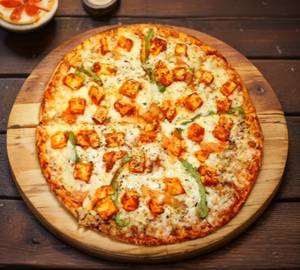 Paneer cheese pizza