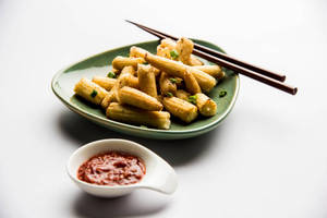 Golden Fried Baby Corn