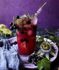 Blackcurrant  Mojito
