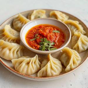Fried paneer momos (5 pcs)